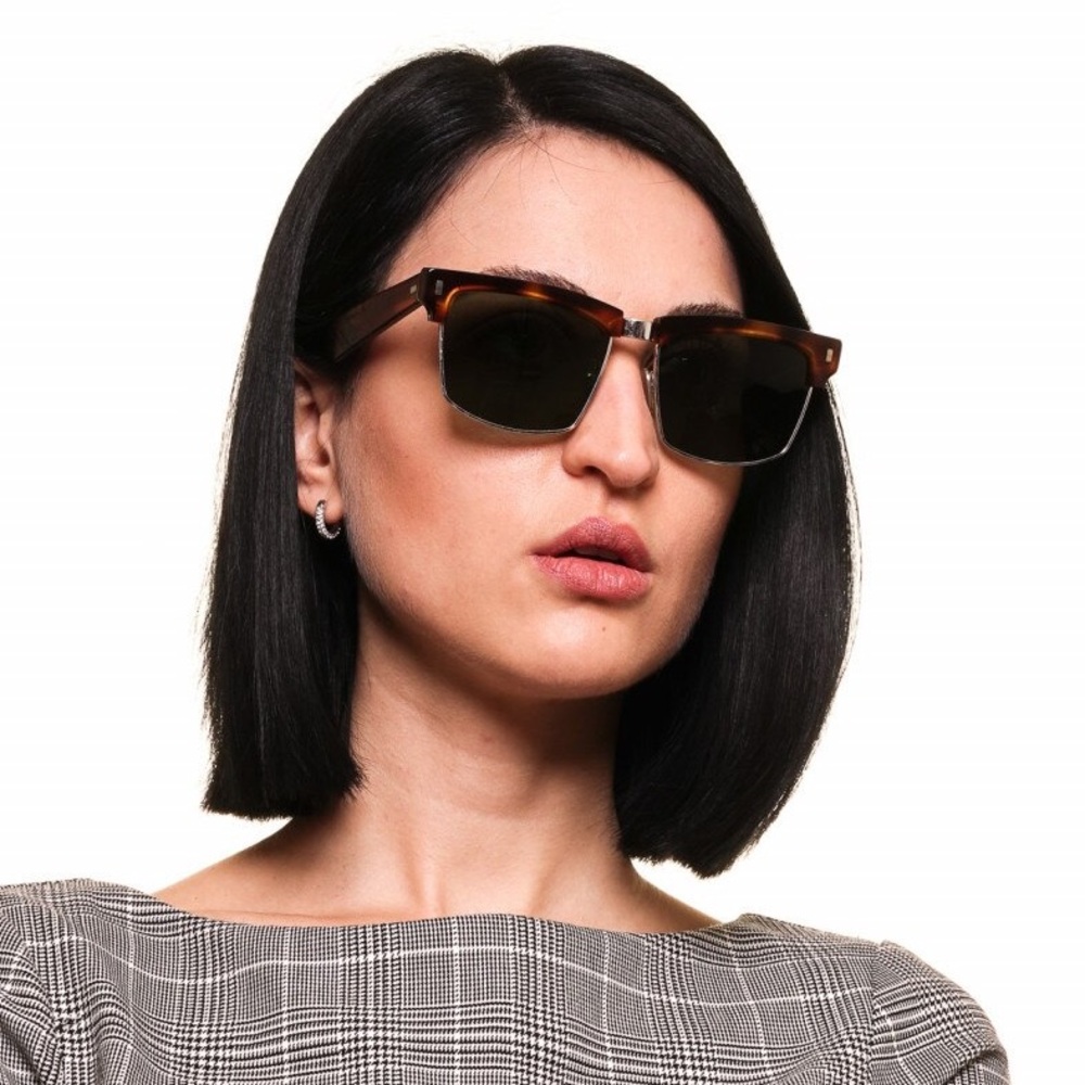 CELINE
Acetate Mineral Unisex Sunglasses CL40054U Havana/Green